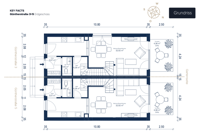 Ihr neues Zuhause für die ganze Familie | Neubau-Stadthaus in Alsternähe | Erstbezug ab Q1/2027