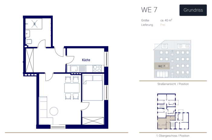 Moderne 2 Zimmer Wohnung in begehrter Lage von Eimsbüttel